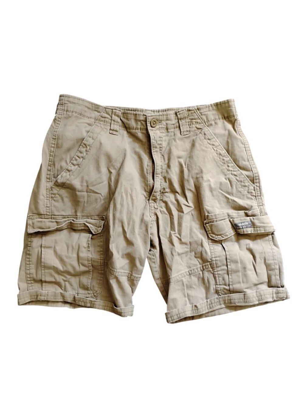 Wrangler Khaki Cargo Shorts